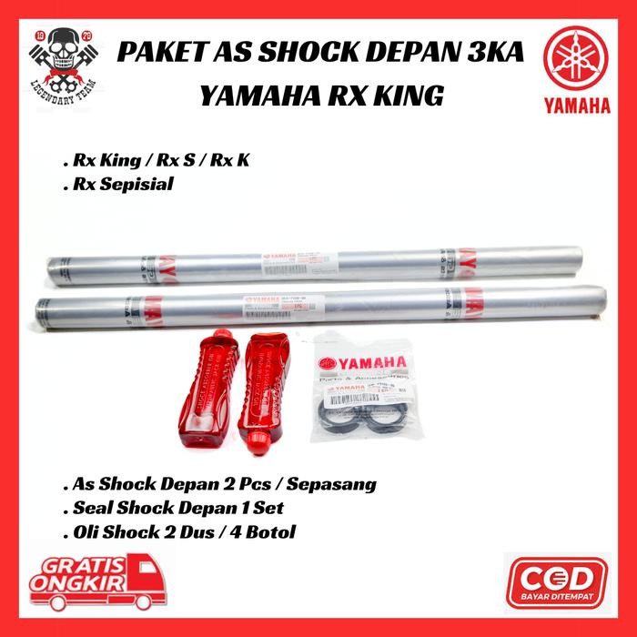 Shock Sok Depan RX King - Paket As Shock Depan 3KA Ori Yamaha RX King - RX Sepisial - RX S - RX-K