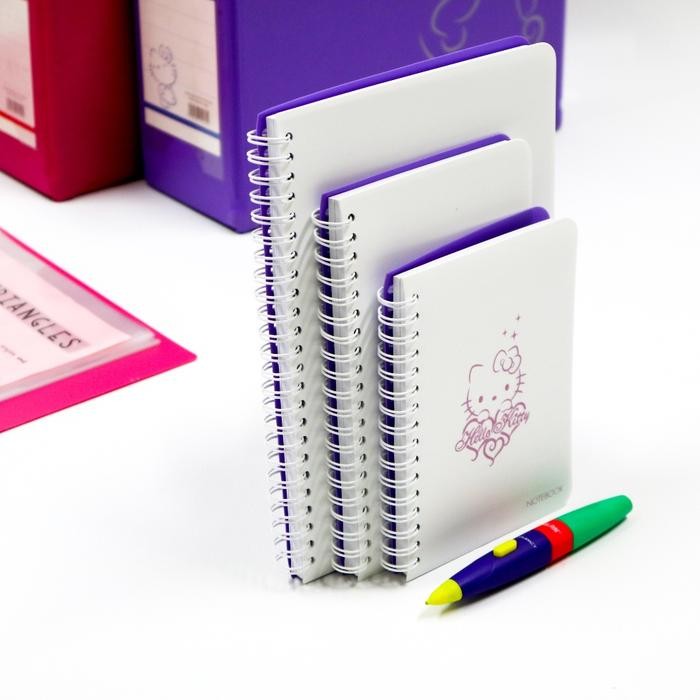 

Bantex Notebook Hello Kitty A5 80 Lembar Lilac 8020A21HK Buku Catatan dengan Cover Solid & Kertas