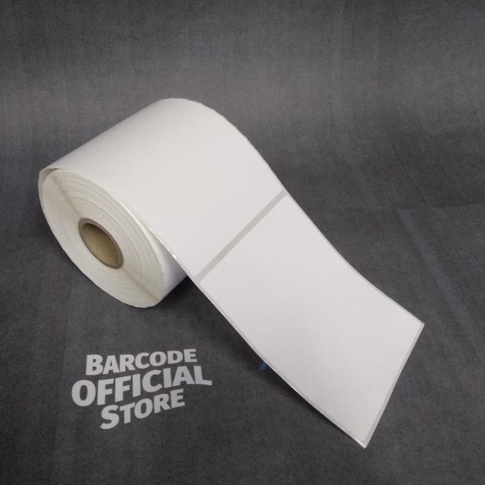 

Stiker Kertas Label Bare Thermal Ukuran 78x100mm - 78 x 100 mm