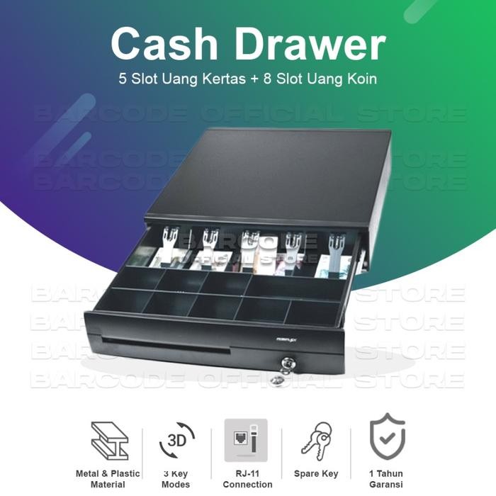 POSIFLEX CR4000 RJ-11 CASH DRAWER TERBAIK KE PRINTER KASIR THERMAL POS