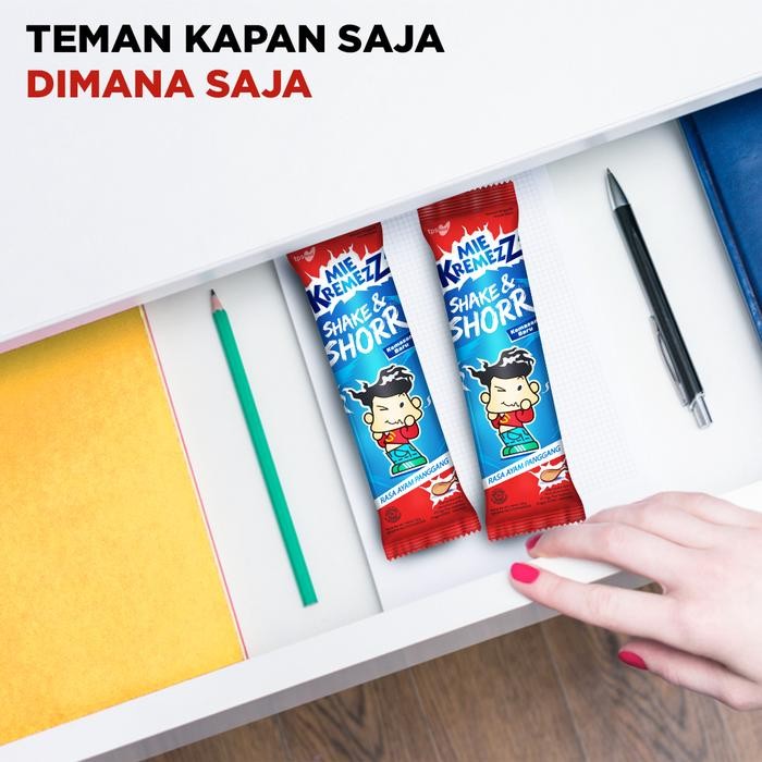

Pilihan- Mie Kremezz Shorr Box - 20 PcsX16Gr