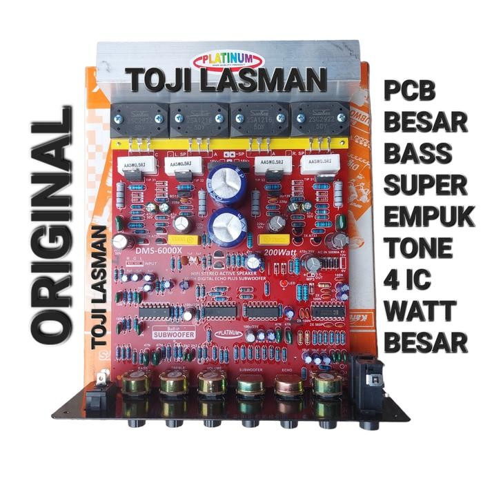 Kit Pcb Speaker Aktif Dms 6000 Platinum
