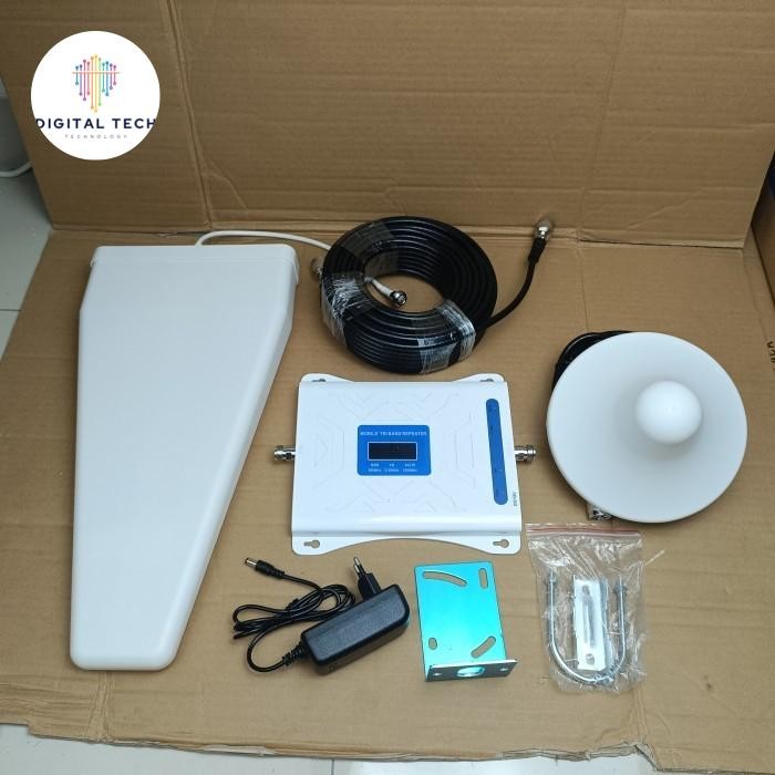 Penguat Sinyal Gsm 4G Hiroka T90 Tri Band Repeater 4G