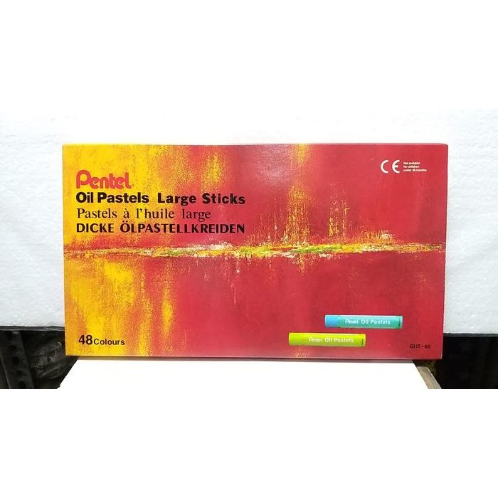 

NEW PRODUK PENTEL OIL PASTEL LARGE STICKS (48 COLORS) MAWAR-89