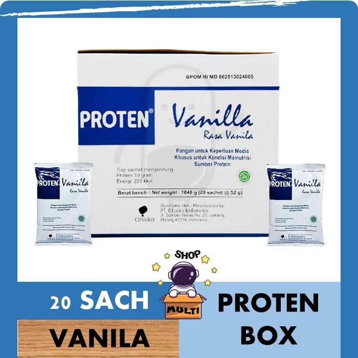 

Pilihan- Proten Vanila Box