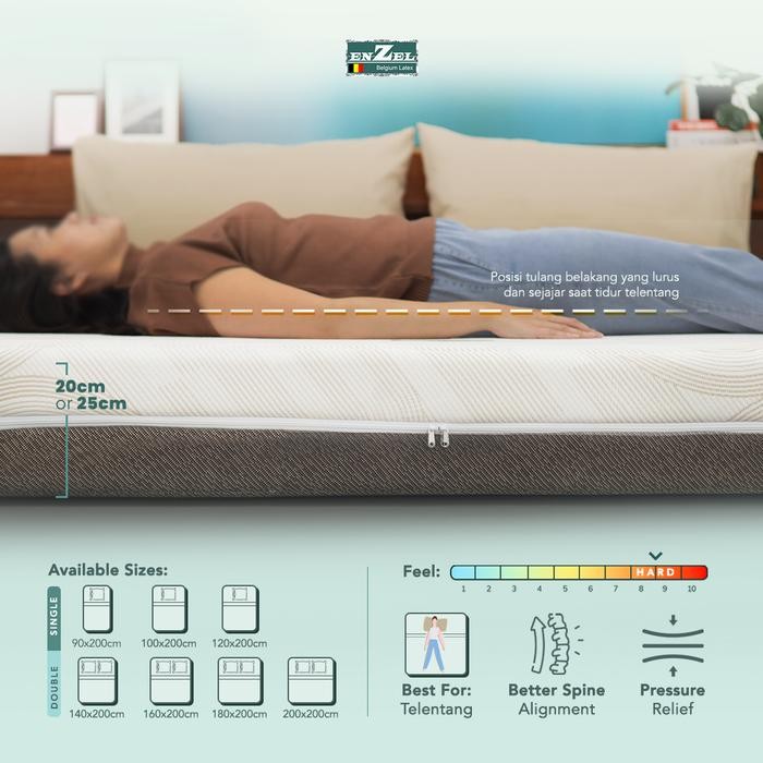 Pilihan- Kasur Orthopedic Full Latex Enzel Neoclassica 20 Cm Uk 180X200