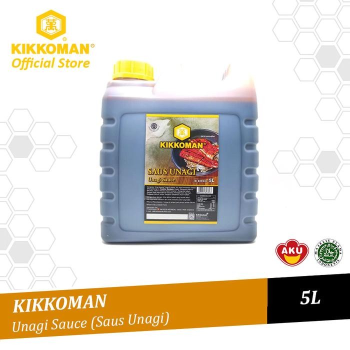 

SIAPKIRIM Kikkoman Unagi Sauce Saus Unagi Halal Jerigen 5L READY STOCK
