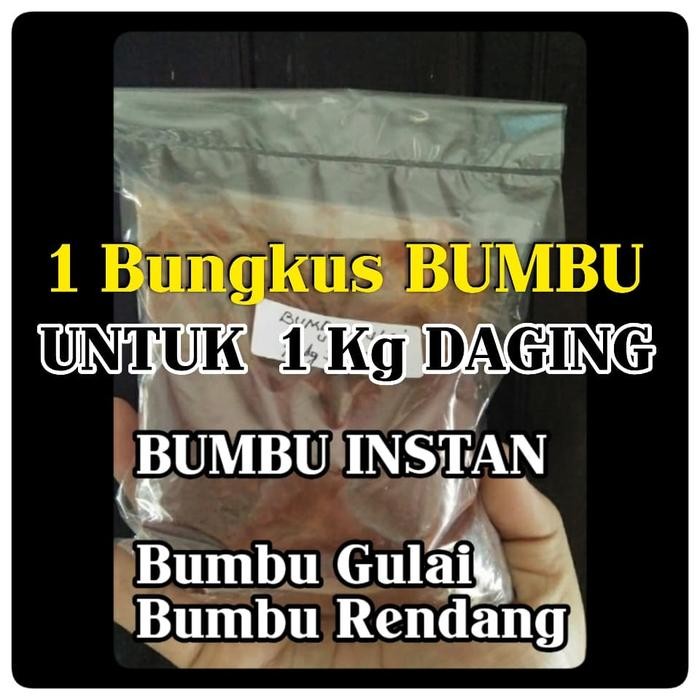 

Stok Baru BUMBU INSTAN (Home Made)