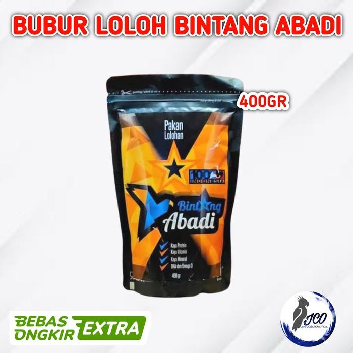 BUBUR BURUNG BINTANG ABADI BUBUR LOLOH BURUNG LOVEBIRD PARKIT FALK