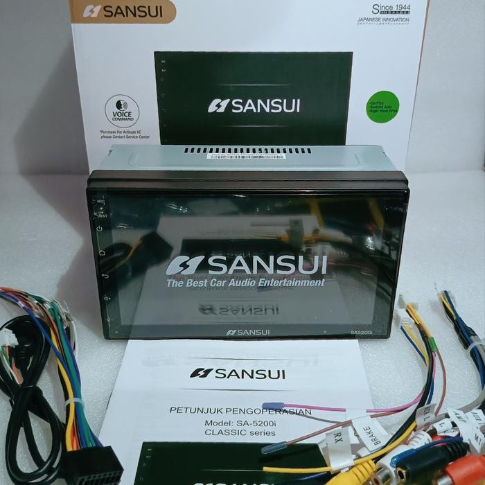 HEAD UNIT ANDROID SANSUI 7 INCH CLASSIC TERLARIS