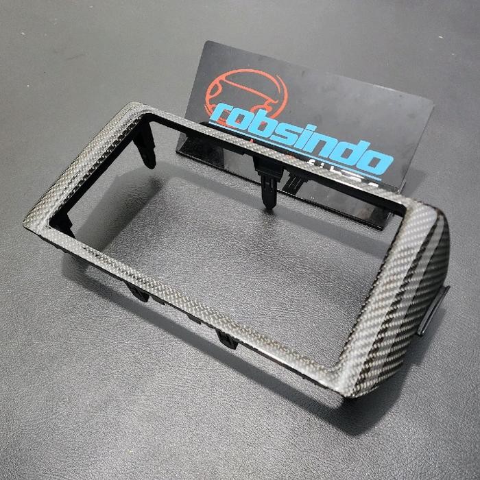 PANEL FRAME TAPE TV HEAD UNIT TOYOTA INNOVA REBORN CARBON