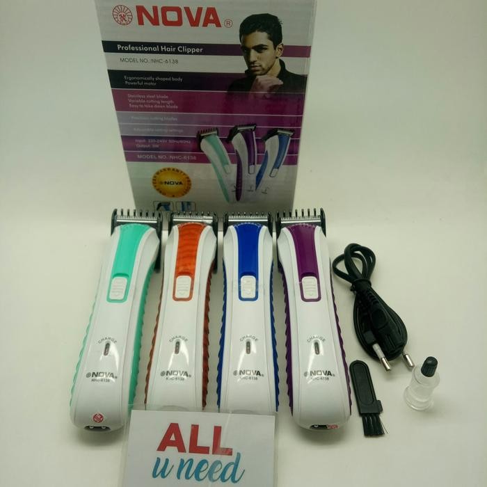 Wahl Kemeie - Alat Cukur Rambut Jenggot Nova Nhc-6138 - Hair Trimmer Nova Nhc 6138