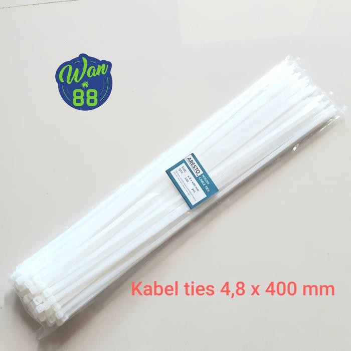 

OJ Kabel Ties Aresto High Quality 4,8 x 400 mm Putih ( 100 pcs )
