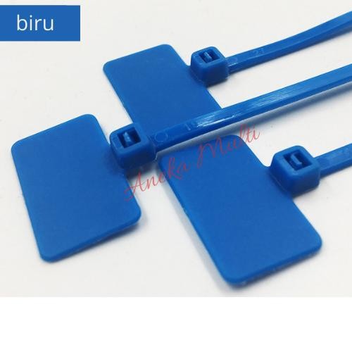

Label Kabel Ties Cable Tie Maker Name Tag Lan Tulis 4X150 100 Pcs B