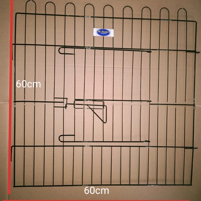 Kandang pagar hewan/Pagar besi Lembaran ukuran 60x60 berkualitas