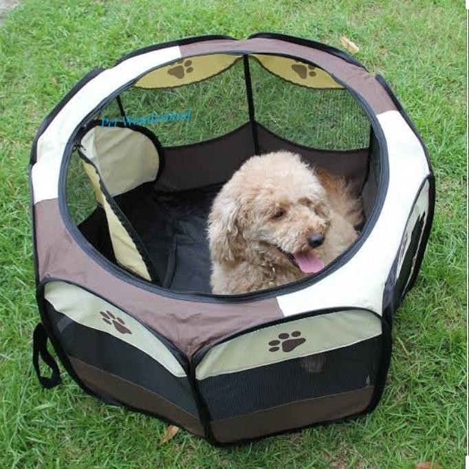 Kandang Anjing Portable - Kandang Anjing - Tenda Lipat Travel