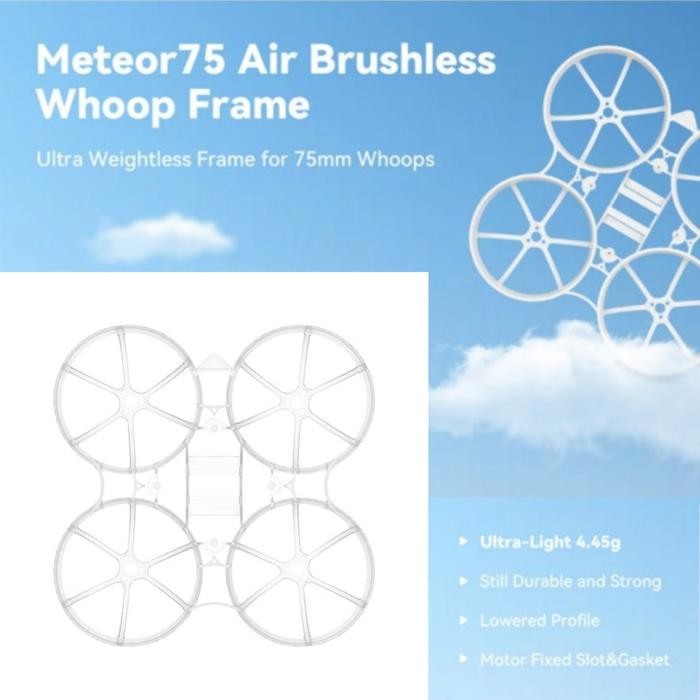 BetaFPV Meteor75 Air Brushless Whoop Frame Fpv Drone