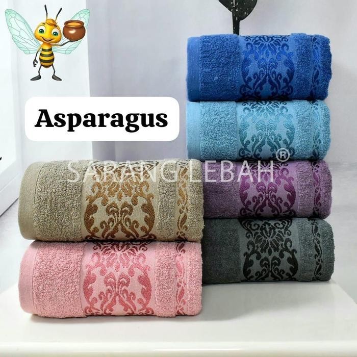 RJ JH Handuk Mandi Dewasa Uk 70x140 Sarang Lebah Katun Termurah