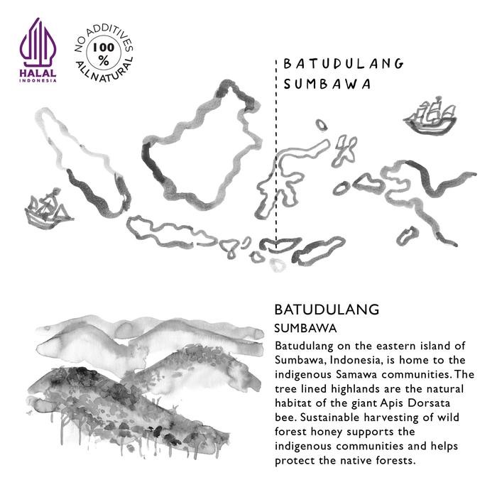 

Pilihan- East Java & Co Sumbawa Raw Forest Honey - 250G (Madu Sumbawa)