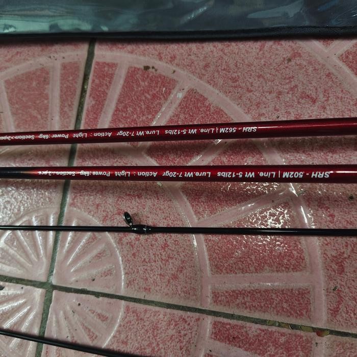 joran pancing shikari red hell 120 135 150 165 cm joran carbon solid