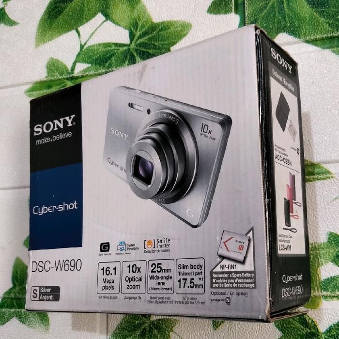Dus Box Bekas Sony Dsc W690 2Nd