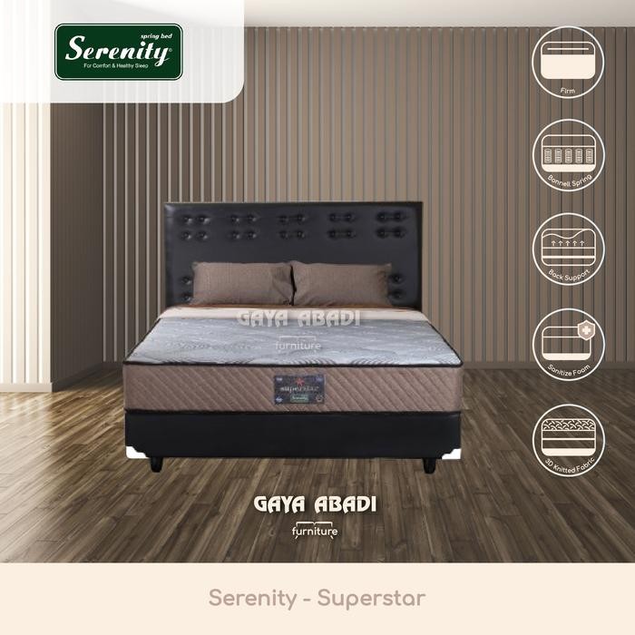 Springbed Serenity Superstar / Kasur Serenity Superstar - Serenity by Elite Springbed