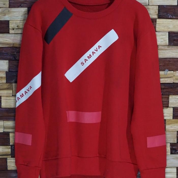 SWEATSHIRT CREWNECK 100% COTTON FLEECE terlaris