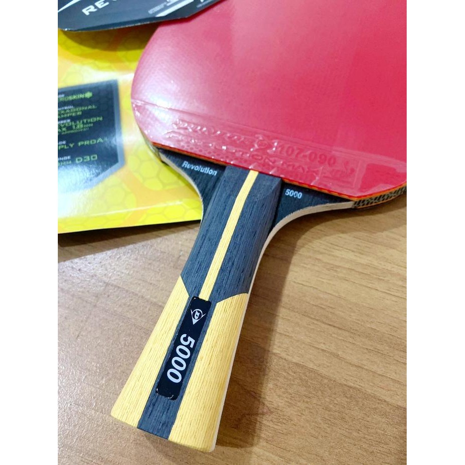 Bet Pingpong / Bat Pingpong Tenis Meja Dunlop Evolution 5000 Original Promo 