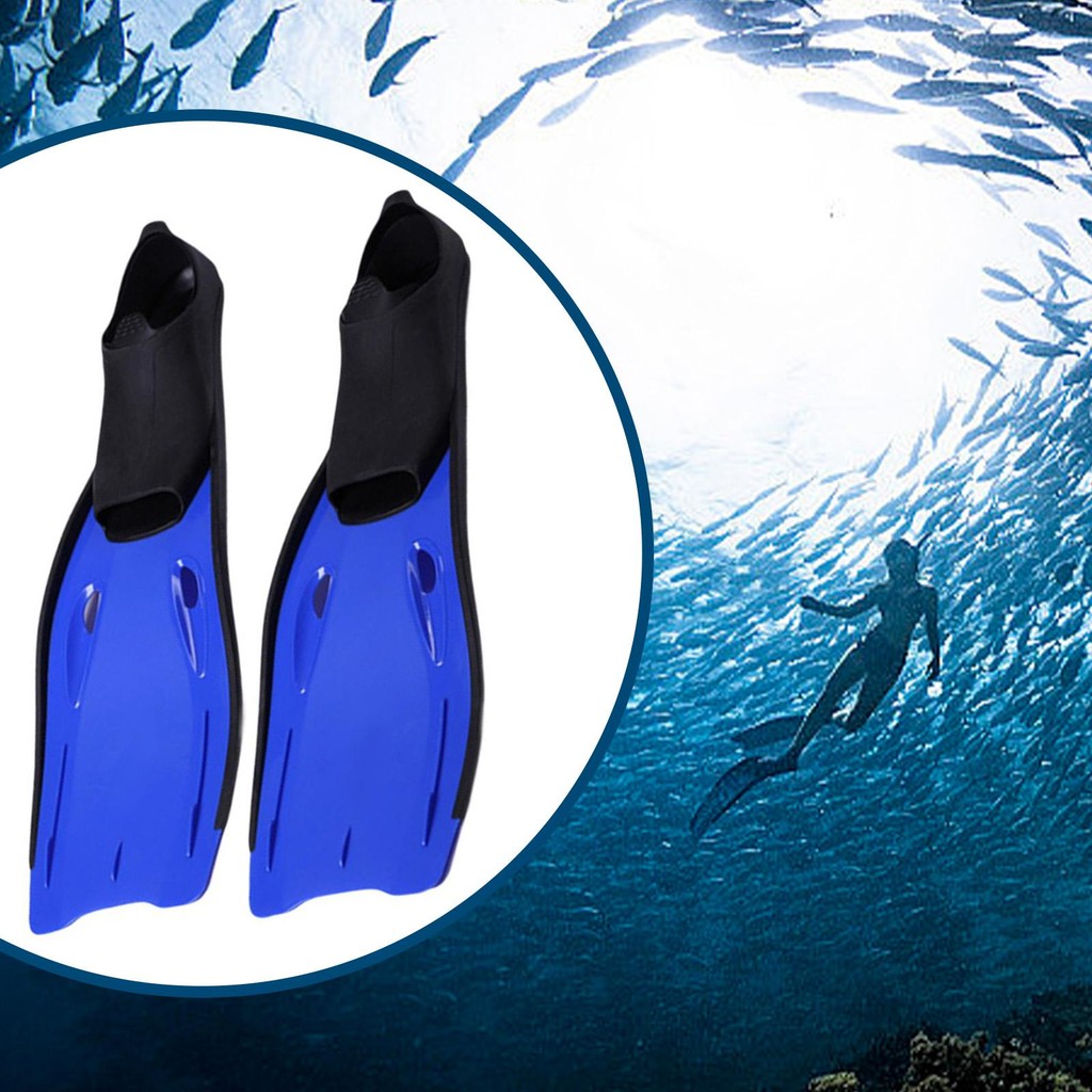 Snorkel Fins Traveling Long Fins Professional Diving Fins Flippers Swim Fins for Beginners Men