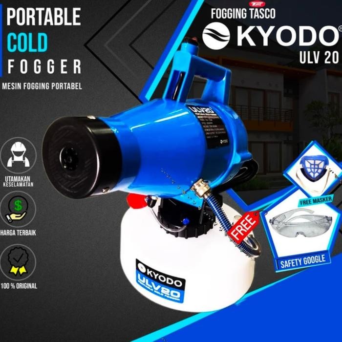 Mesin Sprayer kyodo ULV-20 ULV Cold Mesin Fogging Kabut Embun Terbaru