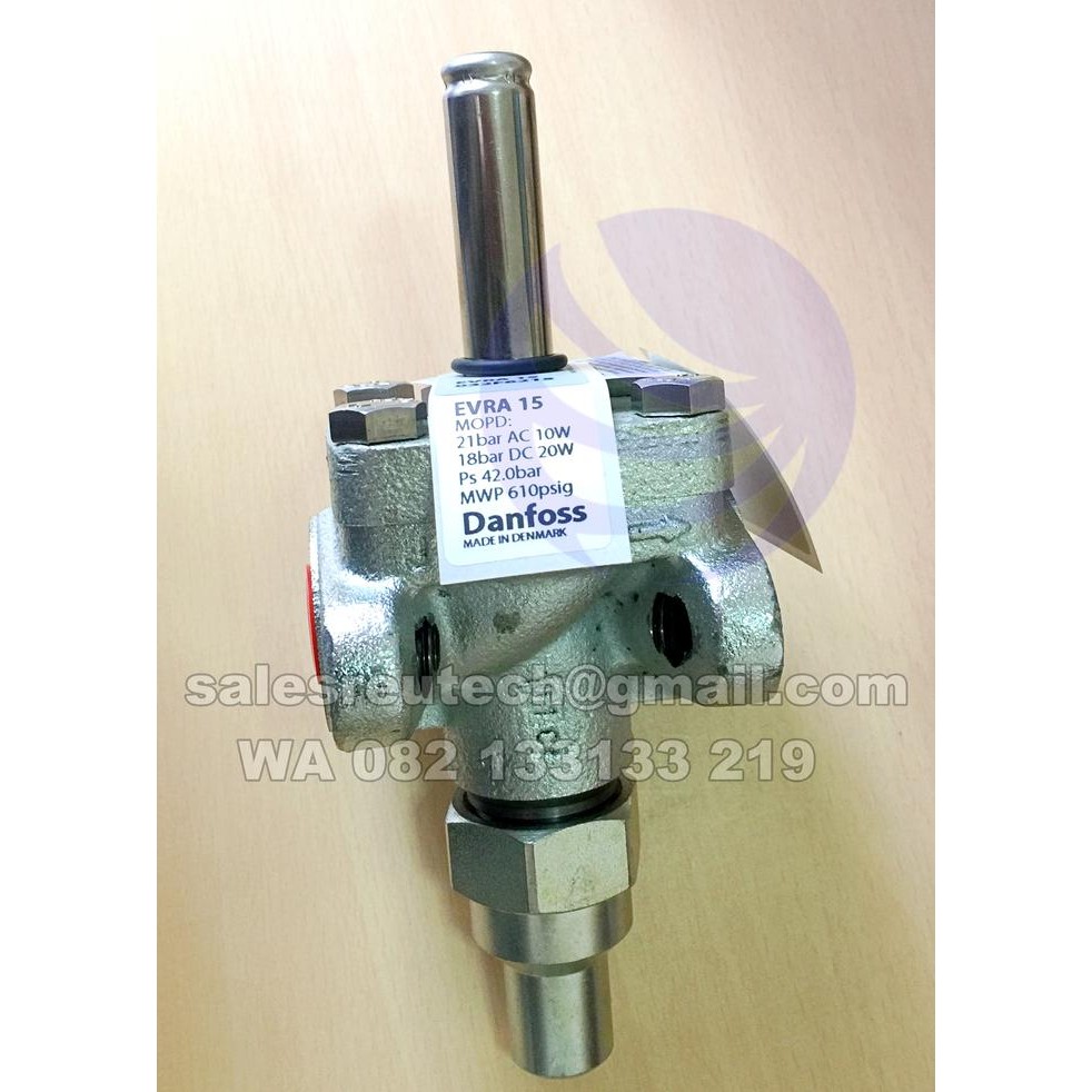 Danfoss 032F6215 EVRA 15 Solenoid Valve EVRA15