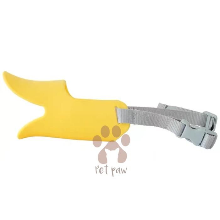 Muzzle Penutup Mulut Anjing Kucing Anti Gigit Anti Gonggong Duck Mouth