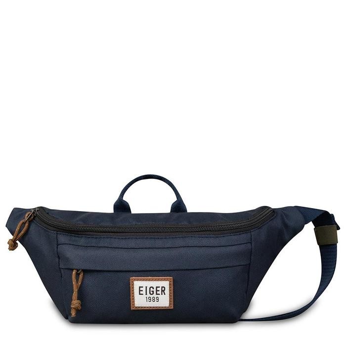 Tas Pinggang Eiger 910004483 002 Brig Slim 2.0 Sling Waist Bag 3L Navy best seller