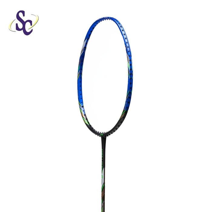 Clear Sale Raket Badminton Lining Challenger 42 Boost Black Blue