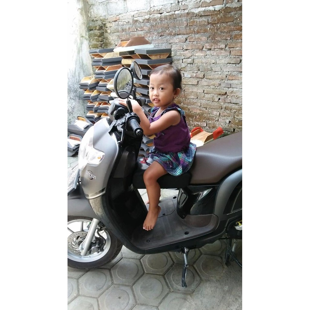 Jok Kursi Tambahan Depan Boncengan Anak Motor Metik Honda Scoopy Berkualitas
