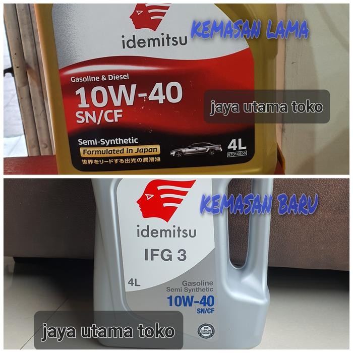 temg- Oli Idemitsu 10W 40 4L