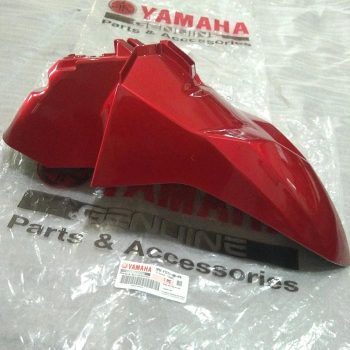 spakbor depan mio m3 merah slebor depan mio m3 merah original