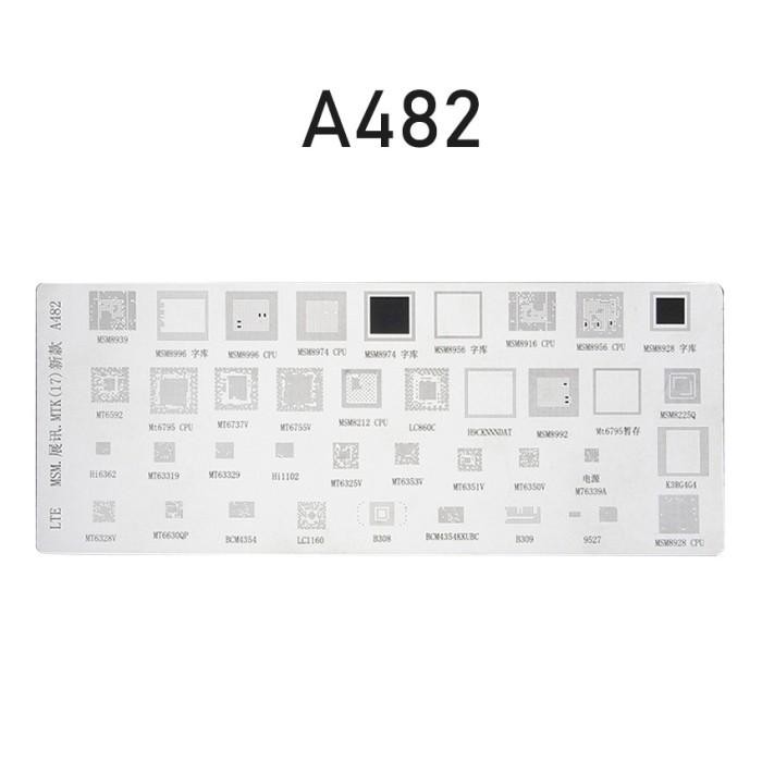 4pcs/Set Cetakan IC Hp Plat Bga Universal Cetakan IC Cpu Plat Ponsel Type Universal Cetakan