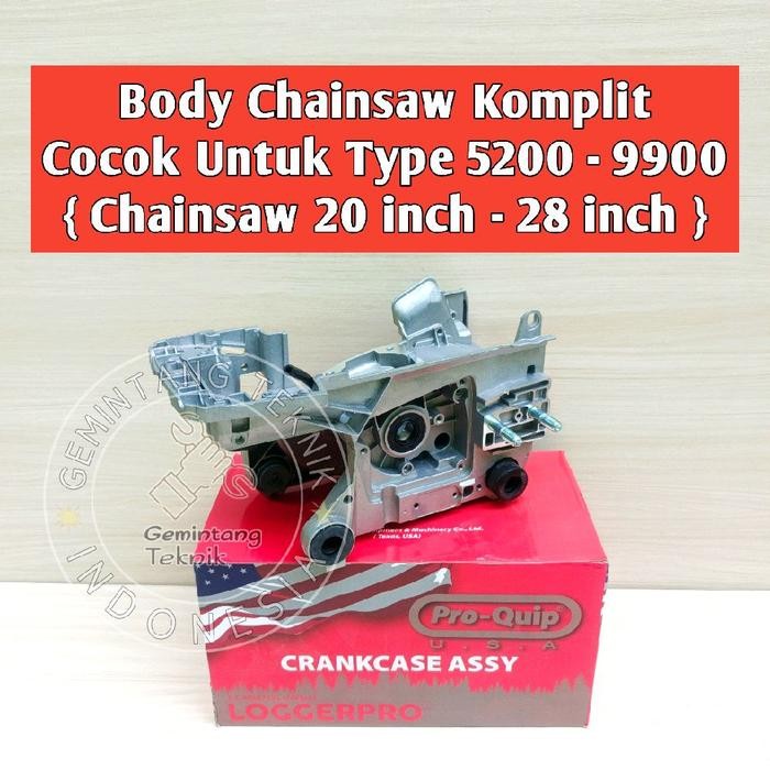 Sale Crank Case Senso 5200 5800 588 6800 688 7800 9800 9900 / Bak Oli Blok Mesin Bodi Mesin Chainsaw
