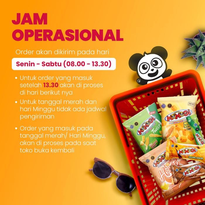 JAJANAJA- Momogi Jagung Bakar 12Gr [2 Box] + Momogi Balado 12Gr [1 Box]