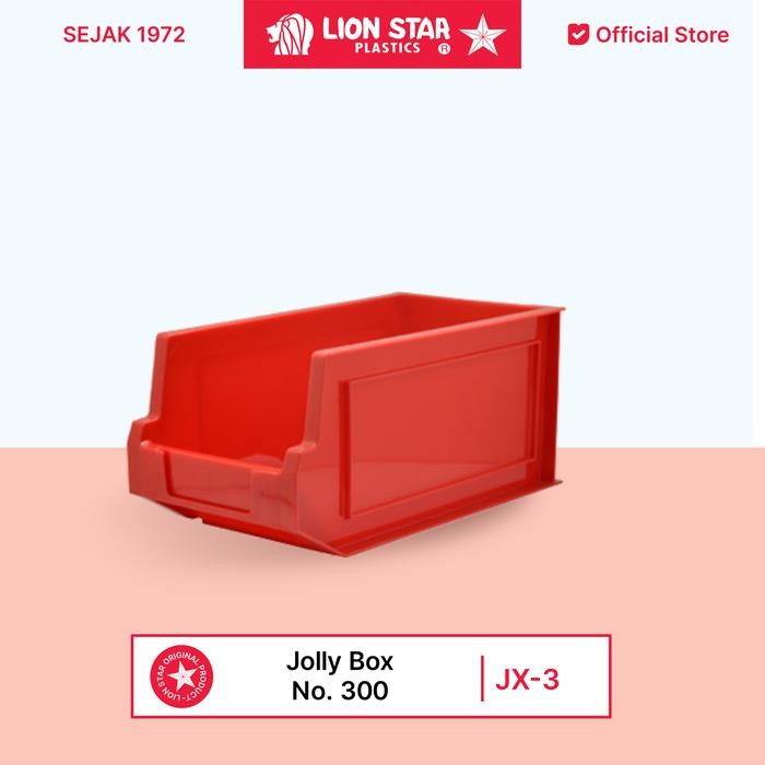 y8px- Lion Star Rak Organizer Jolly Box No.300 Jx-3