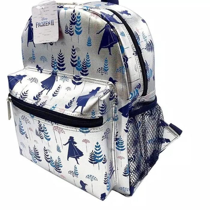 DISKON Sale  Sale  Tas Ransel Metalik Frozen 2 AQUA/SANSAN WAWA READY STOCK