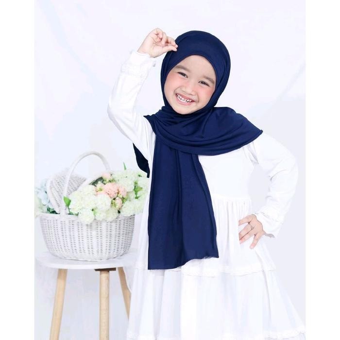 BigSal3%- Kerudung Anak-Pasmina Instan Anak/Pasmina Instan Anak Dagu Bahan Jersey Premium Usia
