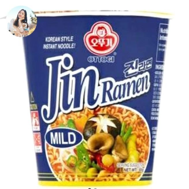 by3n- Jin Ramen Mild Cup 75 Gr
