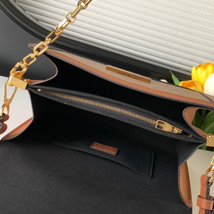 STOK TERBATAS  LOUIS VUITTON LV DAUPHINE MM WOMEN'S SHOULDER BAG/TAS SELEMPANG BAHU WANITA/TAS