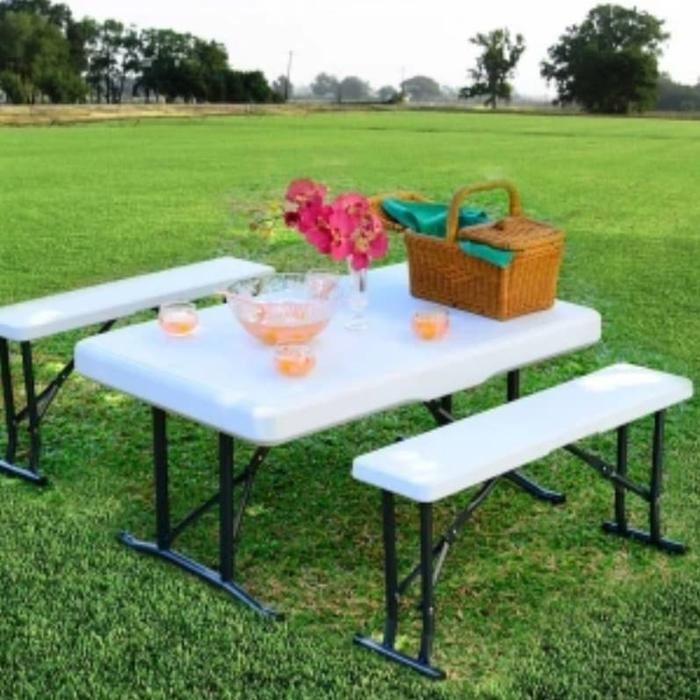 meja kursi lipat portable meja cafe