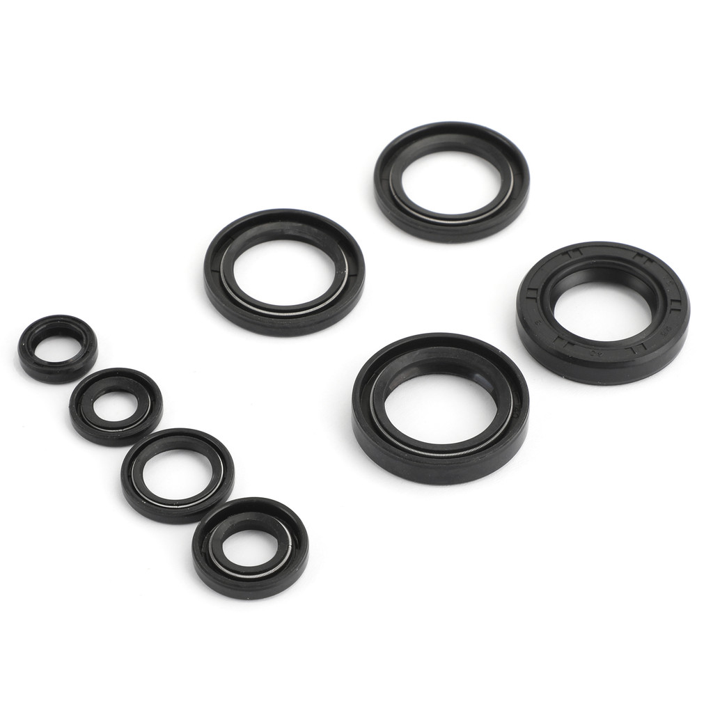 Engine Oil Seal Kit For Yamaha Dt125 Dt175 Mx125 Mx175 It175 Yz125 1974-1983 Dt Mx Yz 125 It 175