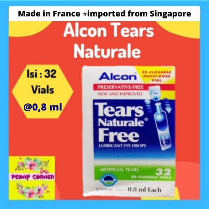 lxek- Alcon Tears Naturale Free / Artificial Tears / Air Mata Buatan