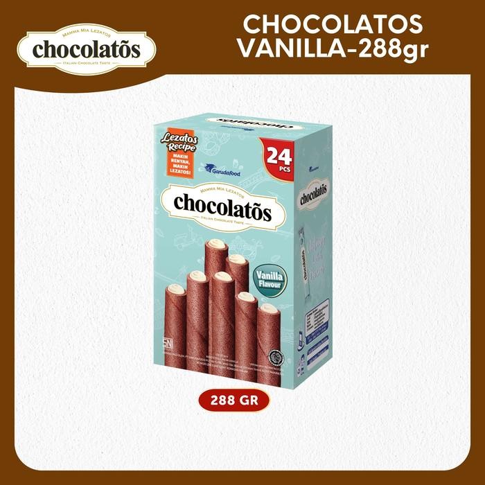 BebasOngkiirr- Chocolatos - 1 Box Chocolatos Vanila - 288Gr