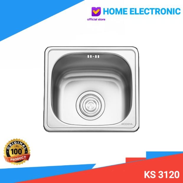 Modena Kitchen Sink KS 3120 Stainless Steel 304 Bak Cuci Piring Modena